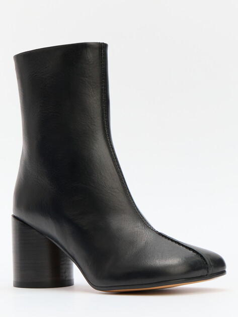 Женские ботильоны MM6 MAISON MARGIELA, Артикул S59WU0249, черный | 4122754. Ракурс 3 Женские ботильоны MM6 MAISON MARGIELA, Артикул S59WU0249, черный | 4122754. Ракурс 3