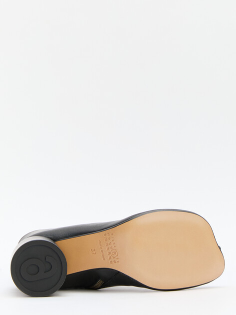 Женские ботильоны MM6 MAISON MARGIELA, Артикул S59WU0249, черный | 4122754. Ракурс 4 Женские ботильоны MM6 MAISON MARGIELA, Артикул S59WU0249, черный | 4122754. Ракурс 4