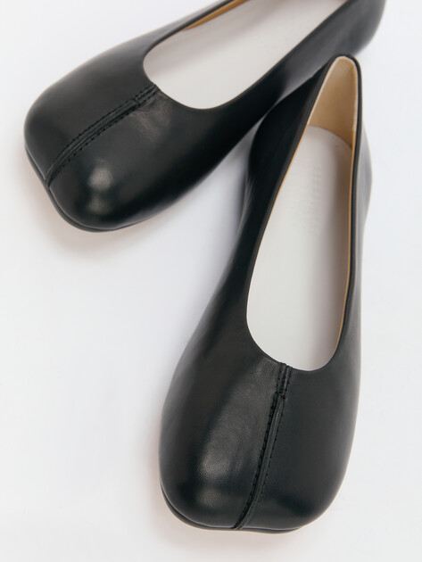 Балетки MM6 MAISON MARGIELA, Артикул S59WZ0097, черный | 4122764. Ракурс 6