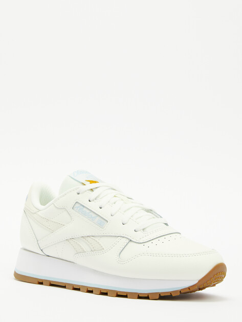 Женские кроссовки REEBOK CLASSIC LEATHER, Артикул CLASSIC LEATHER, молочно-белый | 4123660. Ракурс 3