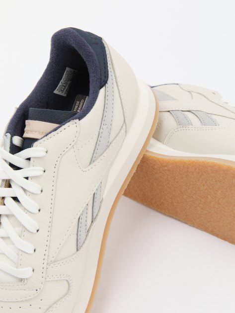 Кроссовки REEBOK CLASSIC LEATHER PREMIUM, Артикул CLASSIC LEATHER PREMIUM, бледно-серый | 4123676. Ракурс 5