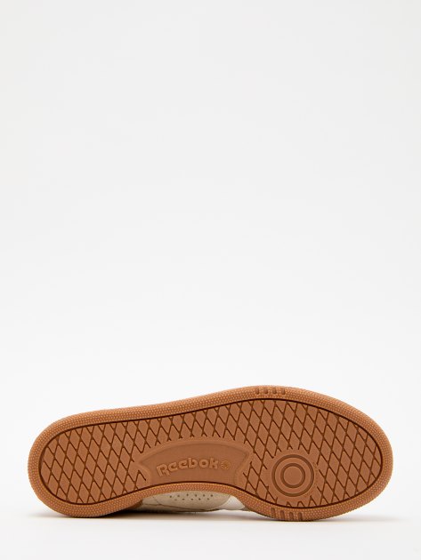 Женские кеды REEBOK CLUB C GROUNDS UK, Артикул CLUB C GROUNDS UK, серо-бежевый | 4123695. Ракурс 4