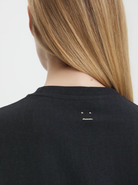 Женская футболка MAISON DAVID PAULINA, Артикул PAULINA, антрацитовый | 4125477. Ракурс 3