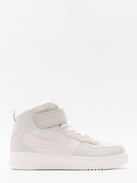 Детские высокие кеды FILA FIL HIGH FUR G, Артикул FIL HIGH FUR G, светло-бежевый | 4128678. Ракурс 2