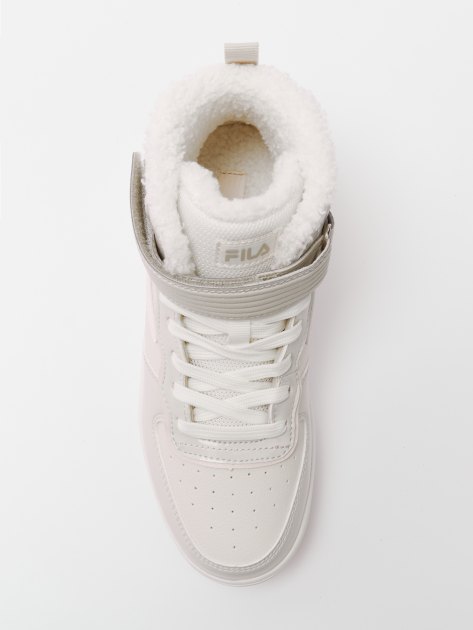 Детские высокие кеды FILA FIL HIGH FUR G, Артикул FIL HIGH FUR G, светло-бежевый | 4128678. Ракурс 4