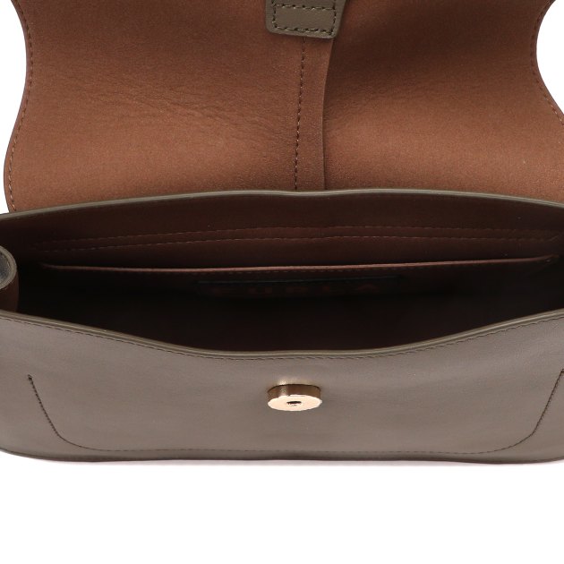 Женская сумка  FURLA, Артикул FURLA FLOW M TOP HANDLE, серо-зеленый | 4129858. Ракурс 5