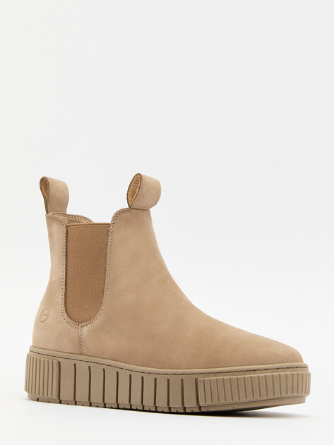 Женские челси TAMARIS JARMA, Артикул 1-25403-43, серо-бежевый | 4130016. Ракурс 3