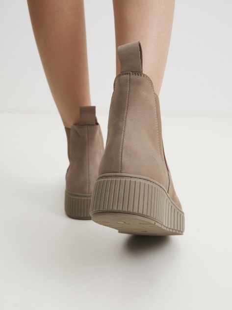 Женские челси TAMARIS JARMA, Артикул 1-25403-43, серо-бежевый | 4130016. Ракурс 7