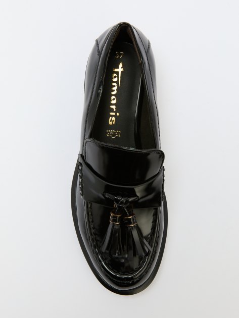 Женские лоферы TAMARIS TURLY, Артикул 1-24317-43, черный | 4130028. Ракурс 5 Женские лоферы TAMARIS TURLY, Артикул 1-24317-43, черный | 4130028. Ракурс 5
