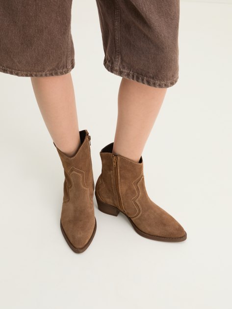 Казаки TAMARIS MEXAN, Артикул 1-25702-41, серовато-коричневый | 4130058. Ракурс 2