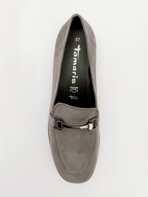 Женские лоферы TAMARIS MAYBRITT, Артикул 1-24213-43, серый | 4130085. Ракурс 5 Женские лоферы TAMARIS MAYBRITT, Артикул 1-24213-43, серый | 4130085. Ракурс 5