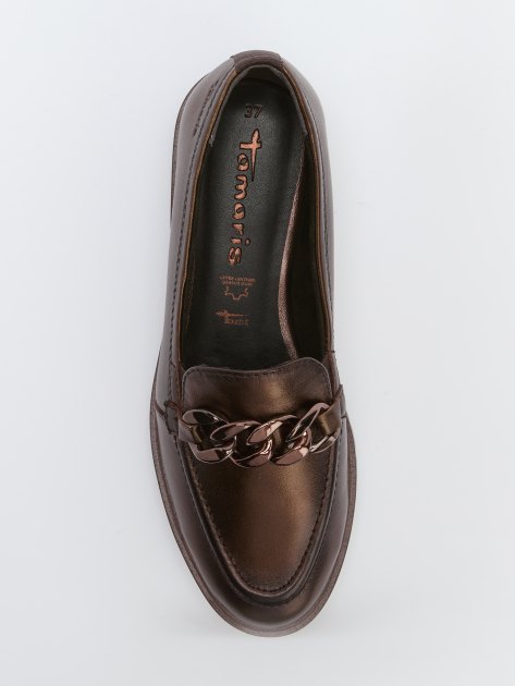 Женские лоферы TAMARIS CAREEN, Артикул 1-24201-41, бронзовый | 4130120. Ракурс 5