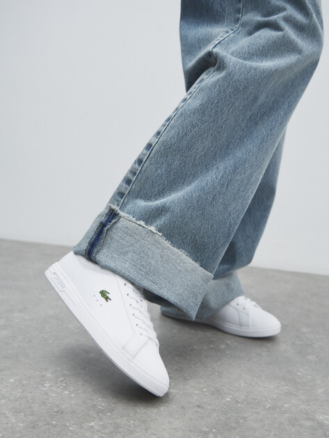 Женские кеды LACOSTE CARNA BASE 224 1 SFA, Артикул 748SFA0123, белый | 4131870. Ракурс 8