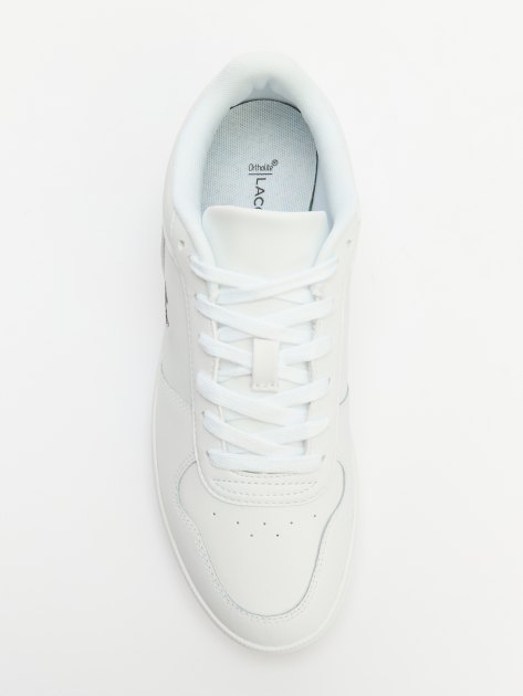 Женские кеды LACOSTE T-BASE 224 1 SFA, Артикул 748SFA0125, белый | 4131874. Ракурс 5
