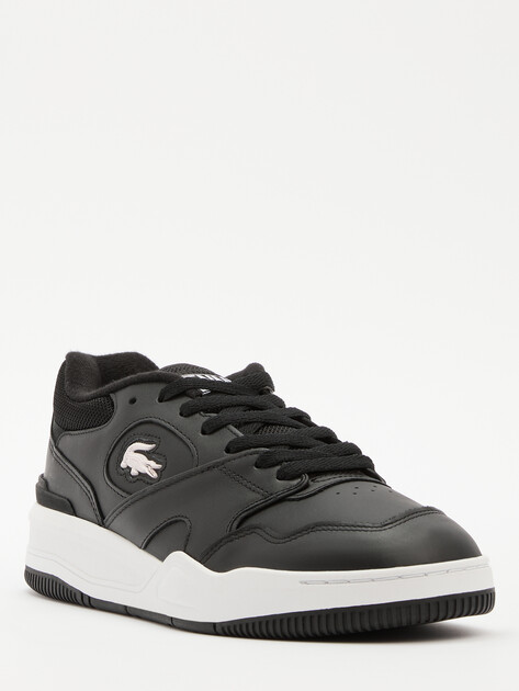 Мужские кеды LACOSTE LINESHOT 224 2 SMA, Артикул 748SMA0025, черный | 4132114. Ракурс 3