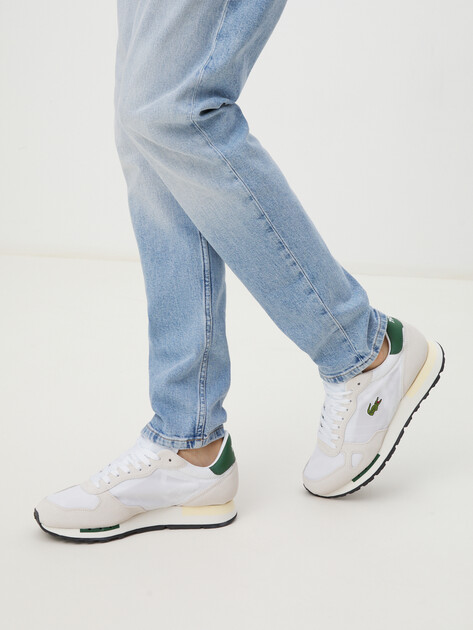 Мужские кроссовки LACOSTE PARTNER 70S 124 1 SMA, Артикул 747SMA0006, белый | 4132129. Ракурс 2 Мужские кроссовки LACOSTE PARTNER 70S 124 1 SMA, Артикул 747SMA0006, белый | 4132129. Ракурс 2