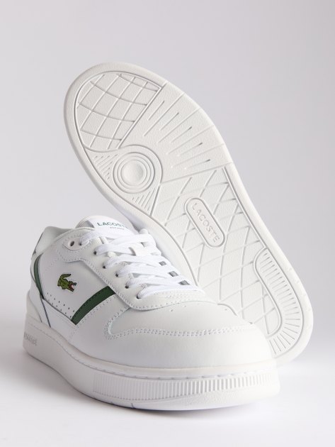 Мужские кеды LACOSTE T-CLIP SET 224 2 SMA, Артикул 748SMA0031, белый | 4132160. Ракурс 6