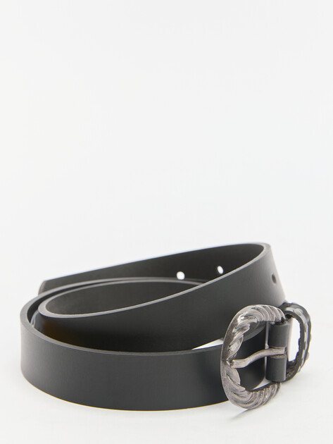 Женский ремень PEPE JEANS HALSEY BELT, Артикул PL020856, черный | 4135616. Ракурс 2