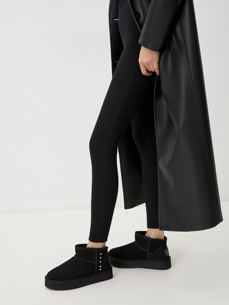 Женские угги PEPE JEANS DISSY METAL W, Артикул PLS50531, черный | 4135720. Ракурс 2 Женские угги PEPE JEANS DISSY METAL W, Артикул PLS50531, черный | 4135720. Ракурс 2