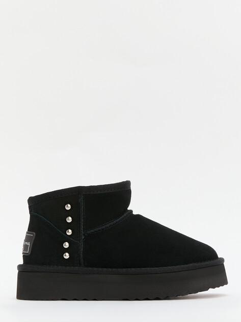 Женские угги PEPE JEANS DISSY METAL W, Артикул PLS50531, черный | 4135720. Ракурс 3 Женские угги PEPE JEANS DISSY METAL W, Артикул PLS50531, черный | 4135720. Ракурс 3