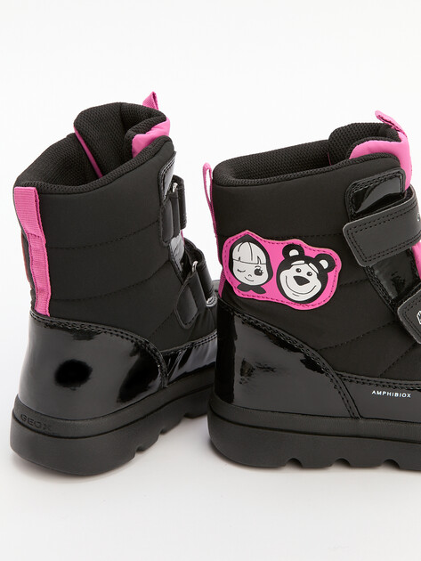 Детские ботинки GEOX J WILLABOOM GIRL B A, Артикул J46HWG, черный | 4137273. Ракурс 5 Детские ботинки GEOX J WILLABOOM GIRL B A, Артикул J46HWG, черный | 4137273. Ракурс 5