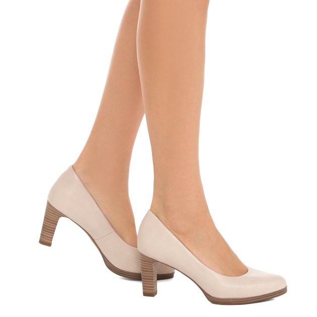 Женские туфли TAMARIS ELENIA, Артикул 1-22433-41 (K), светло-бежевый | 4139890. Ракурс 4