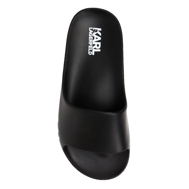 Женские сланцы KARL LAGERFELD, Артикул KL86000(K), черный | 4142275. Ракурс 2