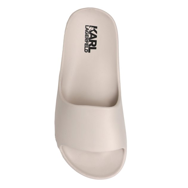 Женские сланцы KARL LAGERFELD, Артикул KL86000(K), молочно-бежевый | 4142283. Ракурс 2