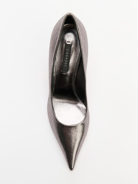 Женские туфли CASADEI SUPERBLADE - SUPERBLADE, Артикул 1F940X080, темно-серебряный | 4145638. Ракурс 5 Женские туфли CASADEI SUPERBLADE - SUPERBLADE, Артикул 1F940X080, темно-серебряный | 4145638. Ракурс 5