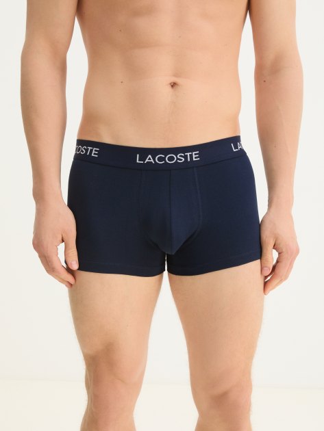 Мужские трусы 3 шт. LACOSTE, Артикул 5H7686, темно-синий | 4148906. Ракурс 2 Мужские трусы 3 шт. LACOSTE, Артикул 5H7686, темно-синий | 4148906. Ракурс 2