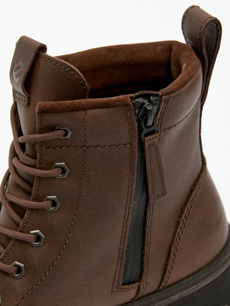 Мужские ботинки ECCO GRAINER M, Артикул 214724, темно-коричневый | 4149577. Ракурс 4