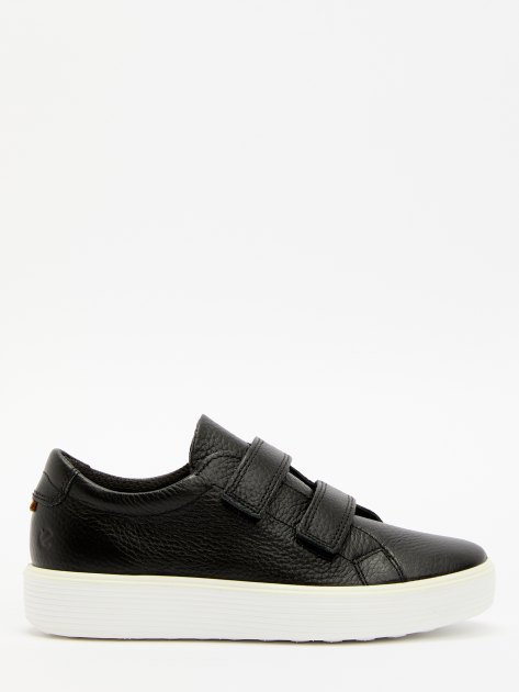 Детские кеды ECCO SOFT 60 K, Артикул 713812, черный | 4149705. Ракурс 2