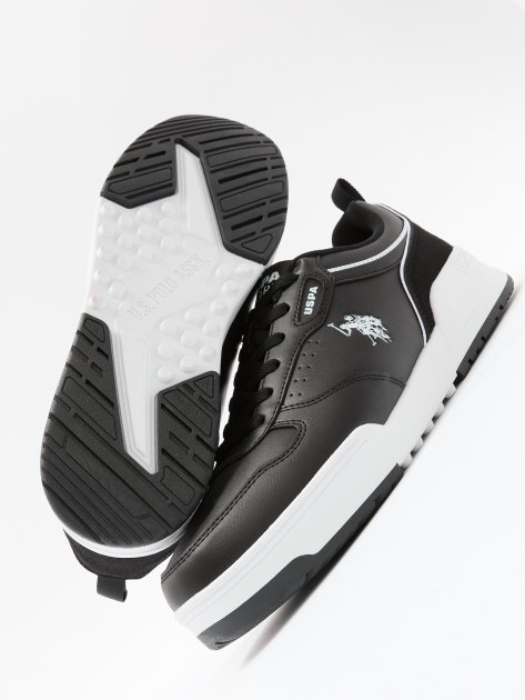Мужские кеды U.S.POLO ASSN. AUSTIN GLB 4PR, Артикул 101740744, черный | 4150170. Ракурс 6