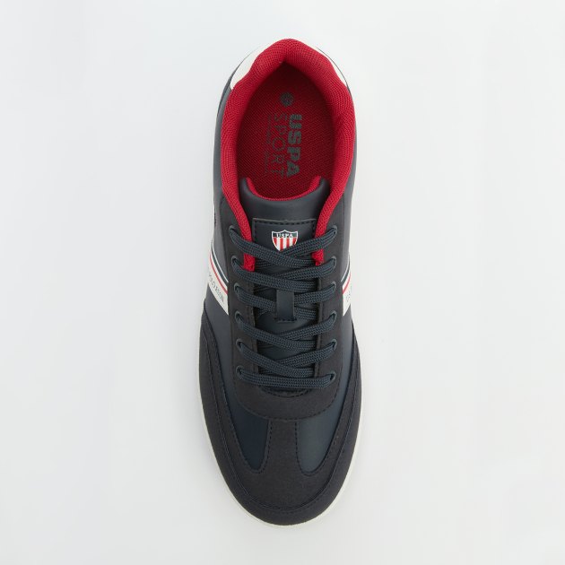 Мужские кеды U.S.POLO ASSN. KARES GLB 4PR, Артикул 101740712, темно-синий | 4150280. Ракурс 5
