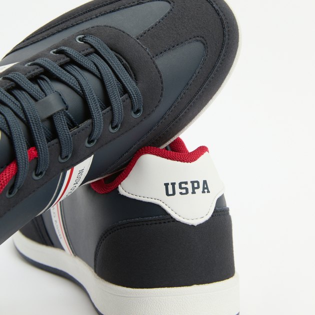 Мужские кеды U.S.POLO ASSN. KARES GLB 4PR, Артикул 101740712, темно-синий | 4150280. Ракурс 6