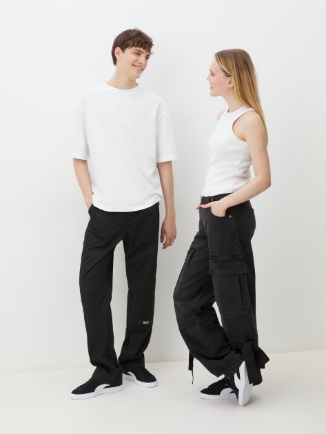 Кеды PUMA Suede Classic, Артикул 399781, черный | 4153135. Ракурс 2