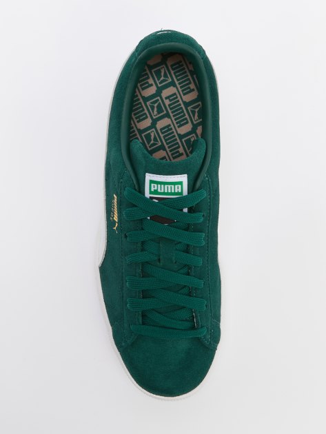 Кеды PUMA Suede Classic, Артикул 399781, темно-зеленый | 4153137. Ракурс 4