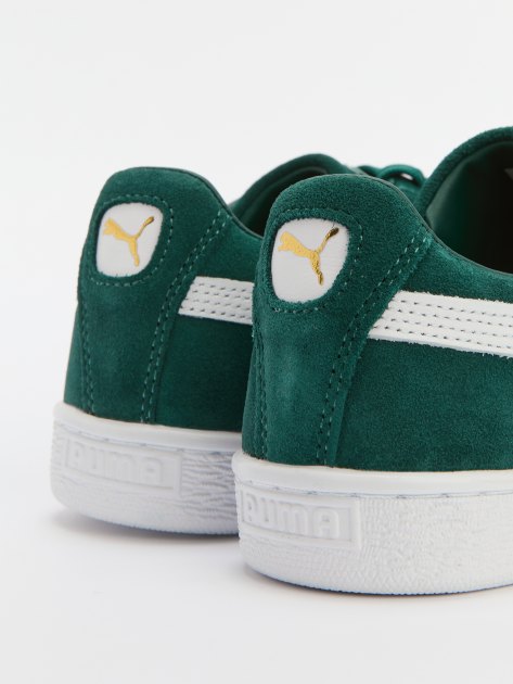 Кеды PUMA Suede Classic, Артикул 399781, темно-зеленый | 4153137. Ракурс 5
