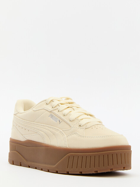Женские кеды PUMA Karmen II Idol SD, Артикул 397462, молочно-бежевый | 4153147. Ракурс 3