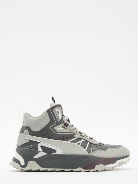 Высокие кроссовки PUMA Trinity Mid Hybrid L, Артикул 393985, темно-серый | 4153172. Ракурс 3 Высокие кроссовки PUMA Trinity Mid Hybrid L, Артикул 393985, темно-серый | 4153172. Ракурс 3