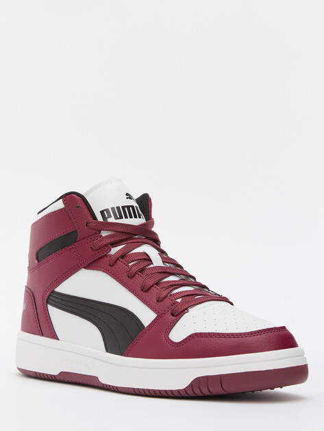Высокие кеды PUMA Puma Rebound LayUp SL, Артикул 369573, бордовый | 4153194. Ракурс 3