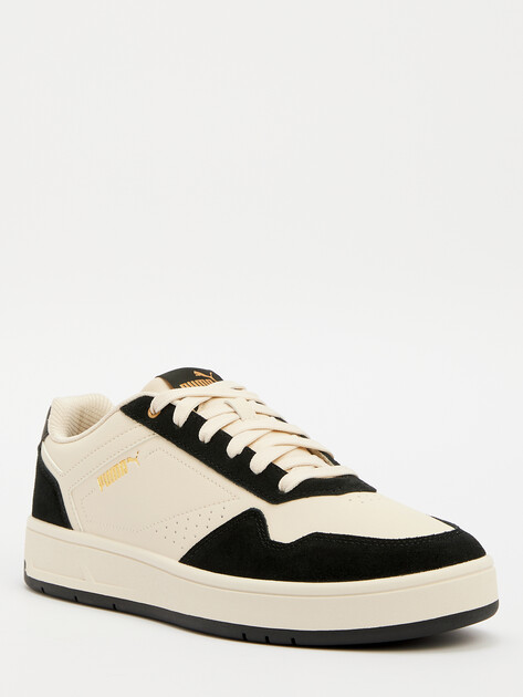 Кеды PUMA Court Classic SD, Артикул 397264, молочно-белый | 4153296. Ракурс 2