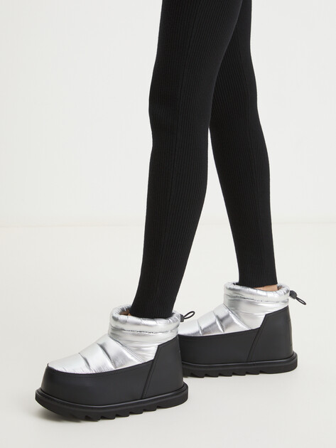 Женские дутики UNITED NUDE Zembla Bubble Bootie, Артикул Zembla Bubble Bootie, серебряный | 4160294. Ракурс 2