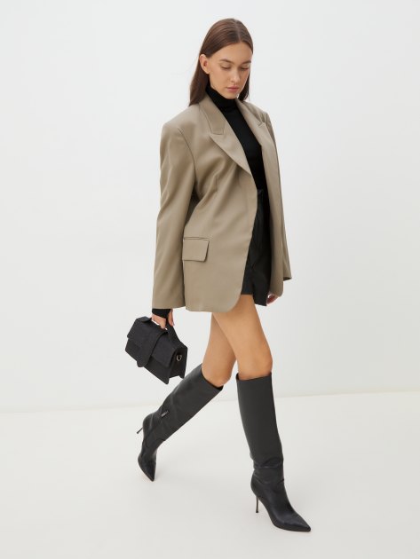Женская сумка с ручками из денима TENDANCE, Артикул MRH24-003, черный | 4161081. Ракурс 7