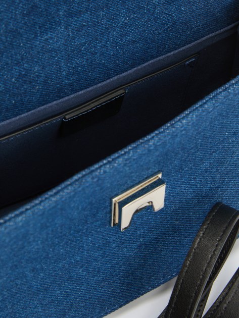 Женская сумка с ручками из денима TENDANCE, Артикул MRH24-003, синий | 4161084. Ракурс 6 Женская сумка с ручками из денима TENDANCE, Артикул MRH24-003, синий | 4161084. Ракурс 6