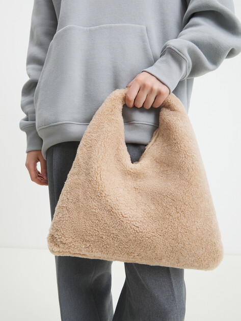 Женская сумка с ручкой TENDANCE, Артикул MRH23-382S, бежевый | 4161107. Ракурс 2 Женская сумка с ручкой TENDANCE, Артикул MRH23-382S, бежевый | 4161107. Ракурс 2