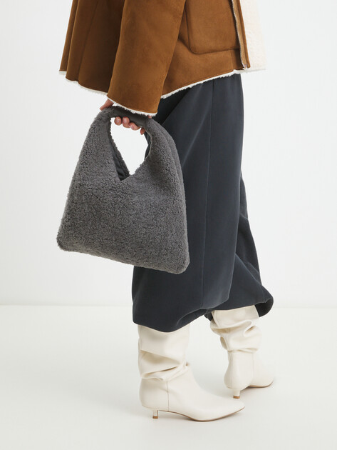 Женская сумка  TENDANCE, Артикул MRH23-382S, темно-серый | 4161110. Ракурс 2