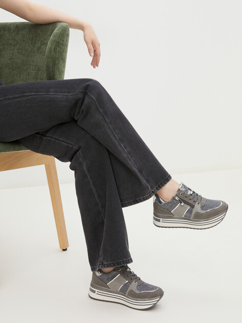 Женские кроссовки MARCO TOZZI SAGGI, Артикул 2-2-23721-43, серый | 4161406. Ракурс 2