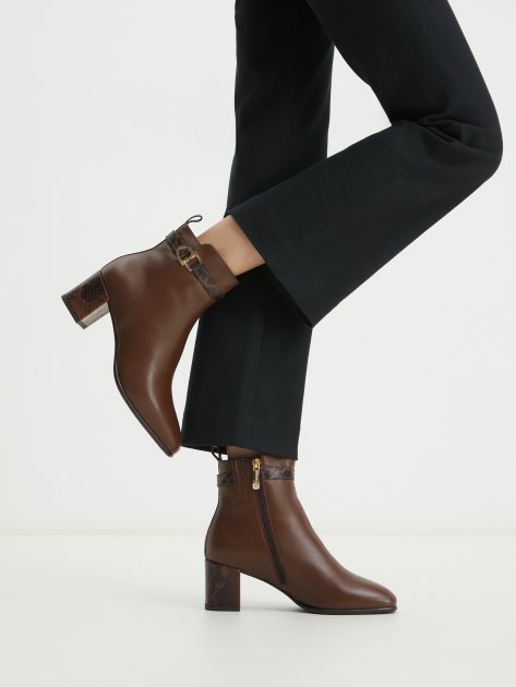 Ботильоны GIOVANNI FABIANI, Артикул W24414, коричневый | 4165866. Ракурс 2