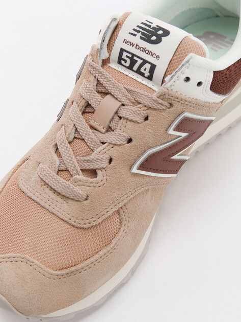 Женские кроссовки NEW BALANCE 574, Артикул WL574, розово-бежевый | 4169562. Ракурс 6